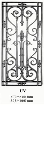Öntöttvas ajtórács — Hivatkozás UV
