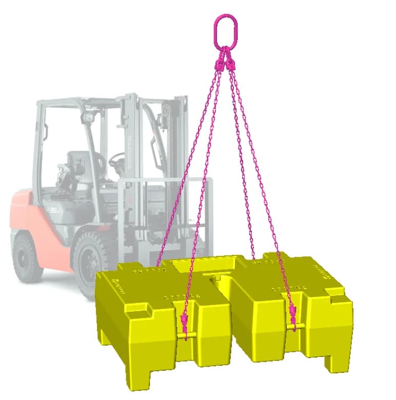 2000 KG VGP tömegterhelés
