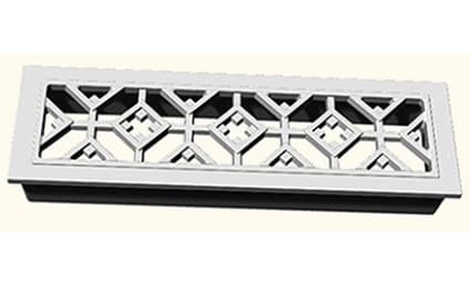Téglalap alakú rács 220x60